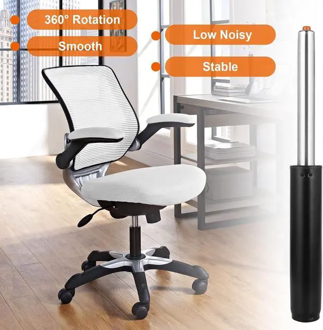 Alt view image 5 of 7 - 2 Pack 5.5 Inch Office Chair Cylinder Replacement, Office Chair Gas Lift Cylinder, Hydraulic Pneumatic Shock Piston Heavy Duty(1000lbs) Universal Size Fits Most Executive Chairs