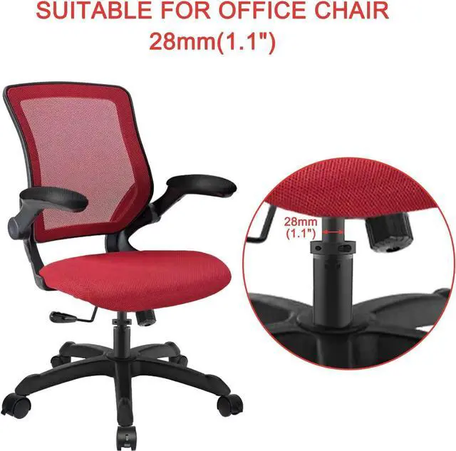 Alt view image 5 of 7 - Gas Lift Cylinder Removal Tools 28mm/1.1-Inch, Removal Tools Sets for Replace Office Chair Cylinder, Fix Sinking Office Chair Stainless Steel Chair Saver for Stop Sinking - 2 Pieces