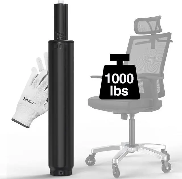 Main image of Office Chair Cylinder Replacement,Heavy-Duty Gas Lift Cylinder Fits Most Chairs,Highest End Class 4 Hydraulic Pneumatic Piston, Universal Size