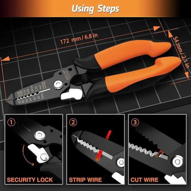 Alt view image 3 of 7 - Crimp Tool Connector Kit, JST-XH/SM/SYP 2.5mm and Dupont 2.54mm Connector Set, 27 Types of Connectors, 30-20 AWG Ratcheting Crimper for JST Series,KF2510,Molex,AMP EI Series