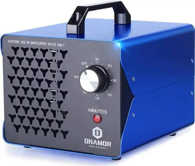 Main image of Ozone Generator 40,000mg/h - Ozone Machine for Home, Smoke, Car, and Pet Room. (Suitable for Area of 7,000 Square Feet) - Blue