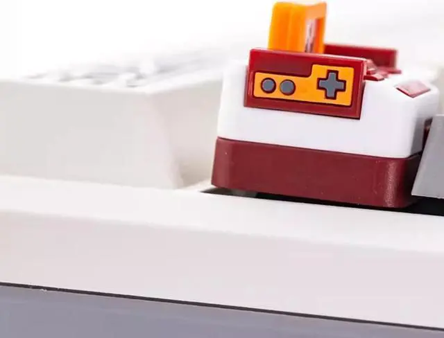 Alt view image 4 of 4 - Game Console Design Keycap - Esc keycaps DIY Personality Custom Cartoon Backlit Keycap Replacement Gift for Mechanical Keyboard KeyCap (Cross Switch only)