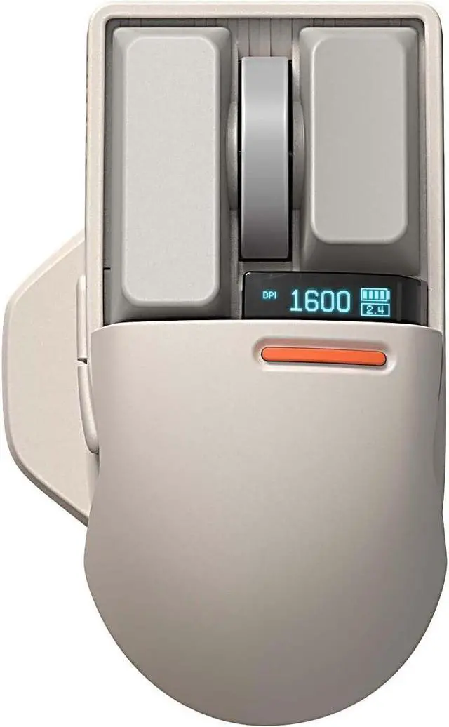 LOFREE TOUCH PBT Wireless Mouse with USB receiver, Bluetooth