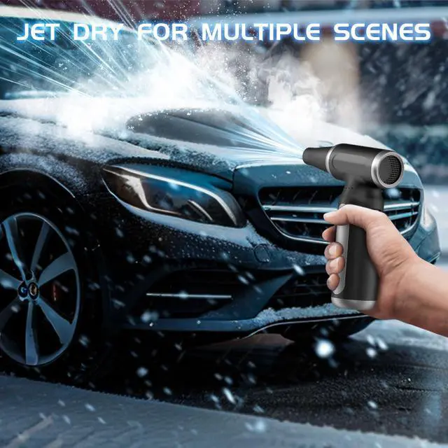 Alt view image 6 of 7 - Compressed-Air-Duster-Blower-Fan-pc Duster Electric 300000RPM- Replace Compressed air can-Keyboard Clean-car Cleaning Kits-Turbo Fan-Car Dryer air Blower-Jet Fan-No air Canned dusters for Cleaning