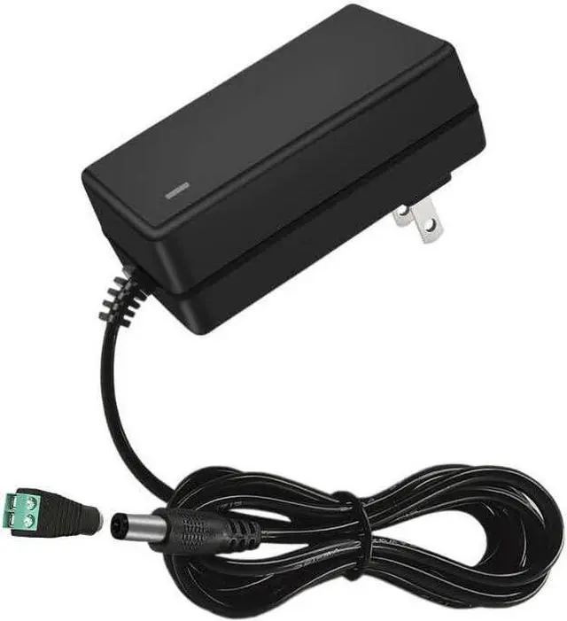 Main image of 12Volt 5A Power Supply Adapter AC 110-240V to DC Converter 12 Volt 5 Amp 3.5A 3A Power Adapter Supply AC/DC Transformer with 5.5mm x 2.5mm Compatible with 5.5x2.1mm DC Output Wall Adapter