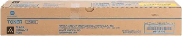 Main image of OEM Konica Minolta TN324K (A8DA130) Toner CTG, Black, 28K Yield