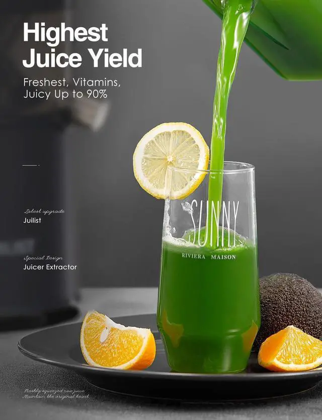 Alt view image 4 of 7 - Juicer Machines,  3" Wide Mouth Juicer Extractor, for Vegetable and Fruit with 3-Speed Setting, 400W Motor, Easy to Clean, Black