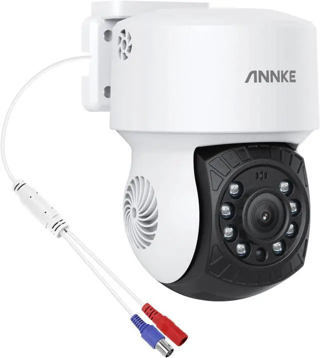 Main image of 1080P 2MP AHD CCTV Home Surveillance Dome PT Wired Camera with 350° pan and 90° tilt, 100ft IR Night Vision, IP65 Weatherproof Security AddOn Cam for Outdoor Use, Wide Compatibility - APT200