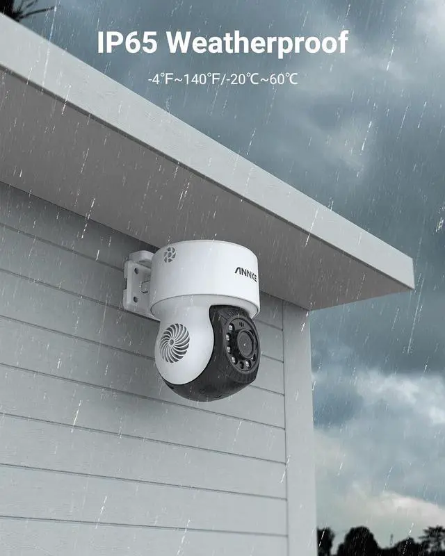 Alt view image 6 of 7 - 1080P 2MP AHD CCTV Home Surveillance Dome PT Wired Camera with 350° pan and 90° tilt, 100ft IR Night Vision, IP65 Weatherproof Security AddOn Cam for Outdoor Use, Wide Compatibility - APT200