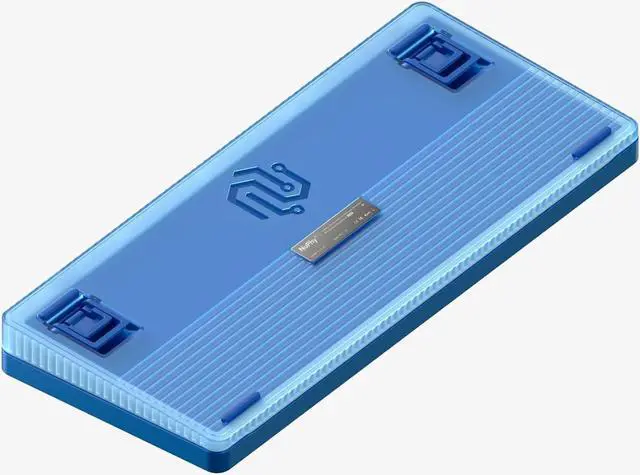 Alt view image 2 of 6 - NUPHY Halo75 V2 Mechancial Gaming Kyeboard,75% Wireless Hot Swappable Bluetooth keyboard,83 Kyes RGB Backlit Keyboard,Support Bluetooth/2.4GHz/USB-C - Blue, Mint (37gf)