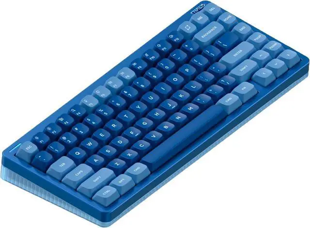 Main image of NUPHY Halo75 V2 Mechancial Gaming Kyeboard,75% Wireless Hot Swappable Bluetooth keyboard,83 Kyes RGB Backlit Keyboard,Support Bluetooth/2.4GHz/USB-C - Blue, Mint (37gf)