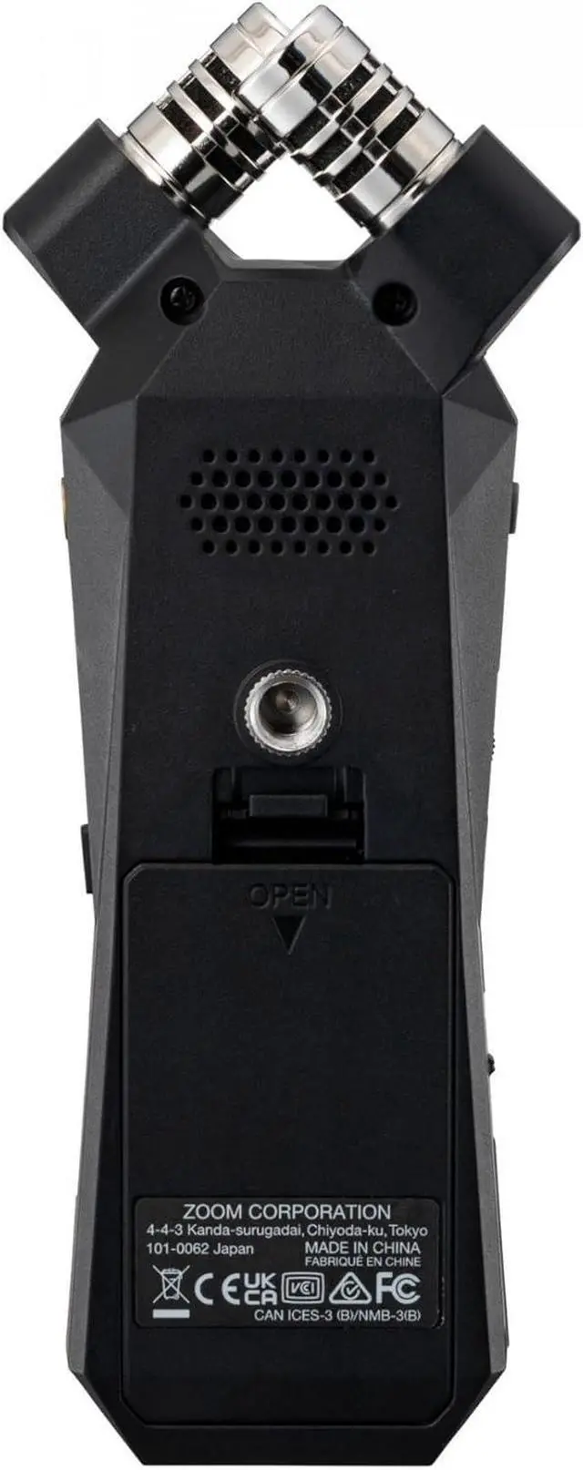 Alt view image 2 of 4 - Zoom H1essential Stereo Handy Recorder 2024 Model, Essential Series with 32-Bit Float, Accessibility, X/Y Microphones, USB Microphone, Portable, for Musicians, Podcasters, Filmmakers