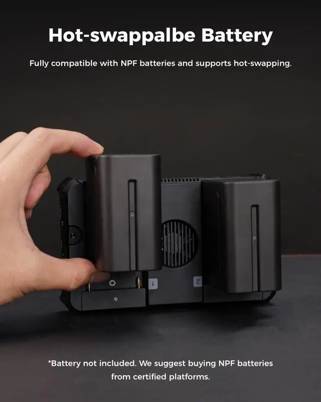 Alt view image 7 of 7 - OBSBOT Talent Video Switcher Monitor Encorder Recorder All in One Video Mixer with 7 Video Inputs, Live Streaming to NDI/RTMP/SRT/YouTube and Others Platforms via Wi-Fi, 4G LTE, Ethernet, USB Port.