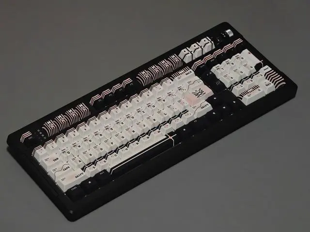 Alt view image 2 of 7 - The Princess Diaries - PBT Keycaps Set Cherry Profile Keycaps 131 Keys Custom Dye-Sublimation Keyboard Keycaps for 60% 65% 70% 75% 100% Cherry Gateron MX Switches Mechanical Keyboards (Keycaps Only)