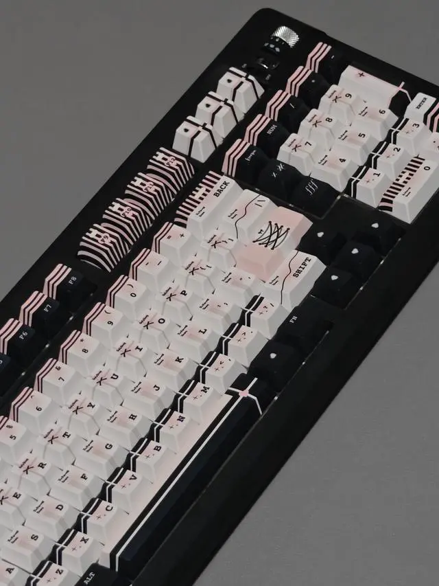 Alt view image 4 of 7 - The Princess Diaries - PBT Keycaps Set Cherry Profile Keycaps 131 Keys Custom Dye-Sublimation Keyboard Keycaps for 60% 65% 70% 75% 100% Cherry Gateron MX Switches Mechanical Keyboards (Keycaps Only)