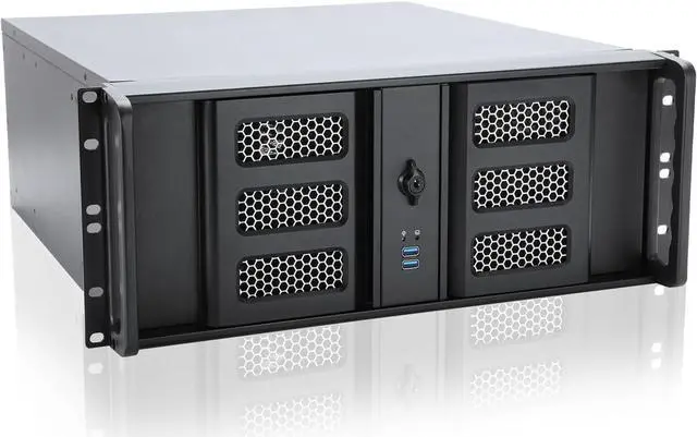 Main image of 4U Rackmount Server Chassis with 3x5.25 Front Bays+7x3.5 +3x2.5 Drive Bays