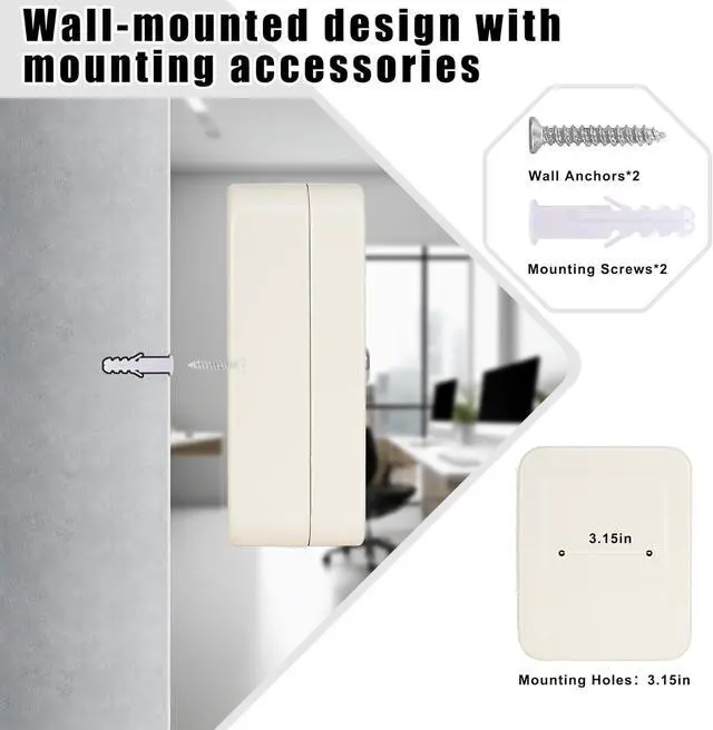 Alt view image 5 of 7 - Key Cabinet Wall Mount, Locking Key Organizer, Key Storage Lock Box with Key, Key Management with 20 Key Hooks & Tags Key Lab,7.87" x 6.29" x 3.14" (Beige, 20 Key)
