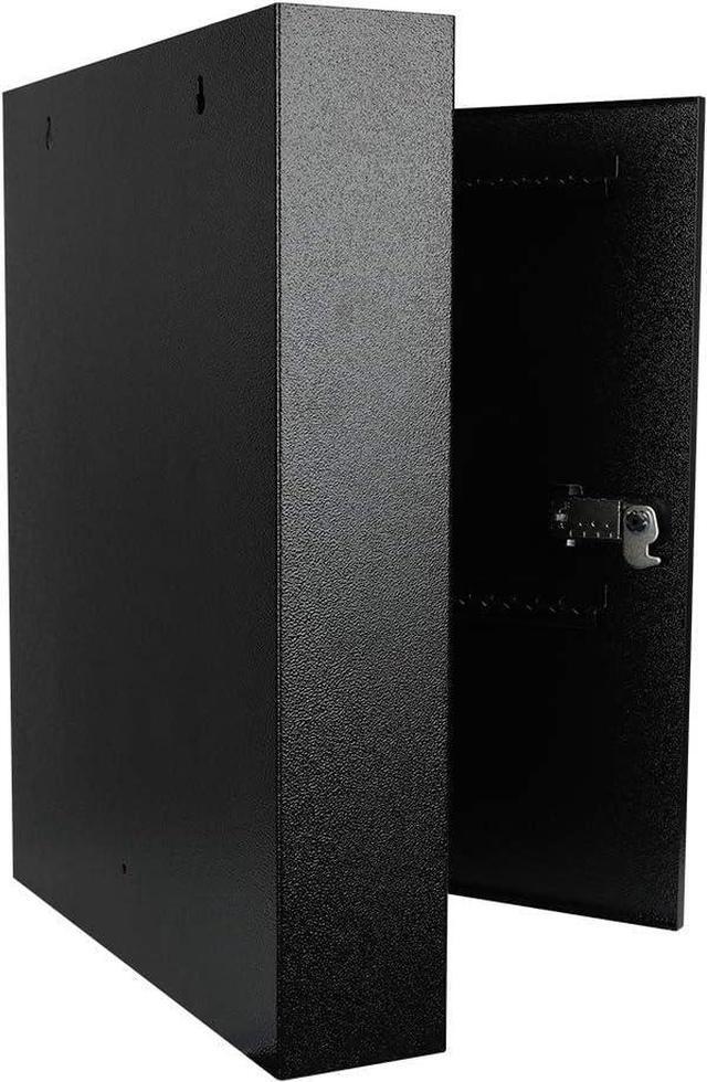 Alt view image 5 of 7 - 100Keys Key Cabinet Organizer, Key Lock Box Wall Mount with Code, Large Keys Storage Combination Lock Box,17"x 12.99" x 3.26" (Black,100 Key)