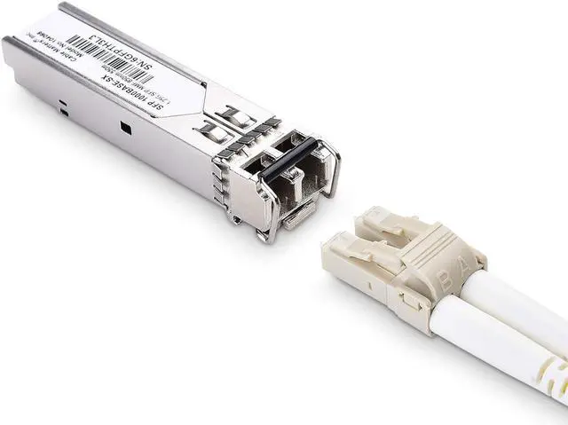 Alt view image 2 of 4 - Cable Matters 2-Pack 1000BASE-SX SFP to LC Multi Mode 1G Fiber Transceiver Modular for Cisco, Ubiquiti, TP-Link, Huawei, Mikrotik, Netgear, and Supermicro Equipment