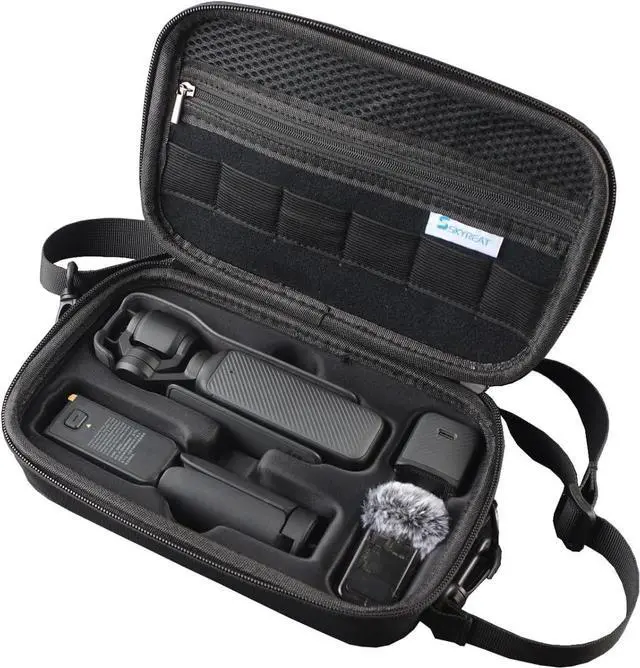 Main image of Osmo Pocket 3 Case, Portable PU Storage Protective Bag for DJI Osmo Pocket 3 Creator Combo Accessories