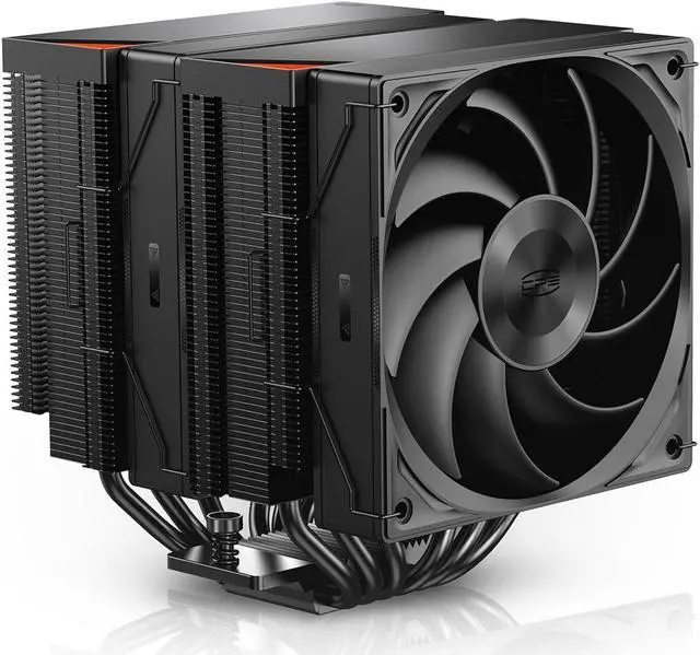 Main image of CPU Cooler TDP 265W CPU Air Cooler Dual Tower CPU Fan 6 HeatPipe CPU Cooling System with Three Modes PWM Silent Fans, Easy Install Air Cooler for Intel LGA 115X/1200/1700,AMD AM4/AM5, Black
