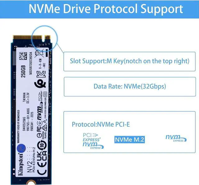 Alt view image 7 of 7 - N04 M.2 NVMe to PCIe Adapter for Raspberry Pi 5, Support M.2 NVMe SSD 2230 2242 2260 2280
