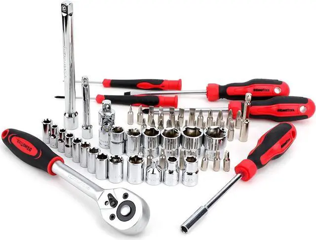 Alt view image 6 of 7 - 325 Piece Home Repair Tool Kit, General Home/Auto Repair Tool Set, Toolbox Storage Case with Drawer, General Household Tool Kit - Perfect for Homeowner, Diyer, Handyman