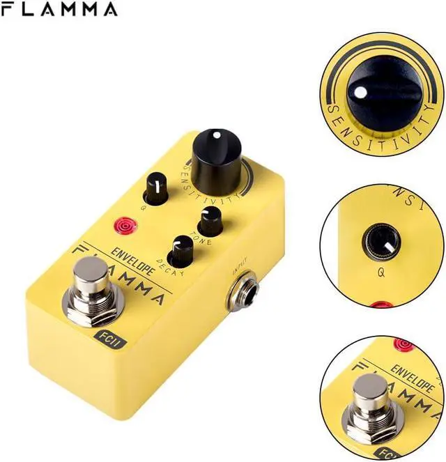 Alt view image 6 of 6 - FC11 Auto Wah Pedal Envelope Filter Guitar Effects Pedal True Bypass for Guitar and Bass