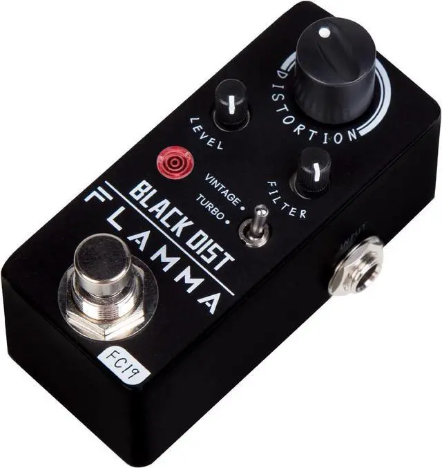 Main image of FC19 Distortion Pedal Electric Guitar Effects Pedal with Warm Vintage Tone True Bypass