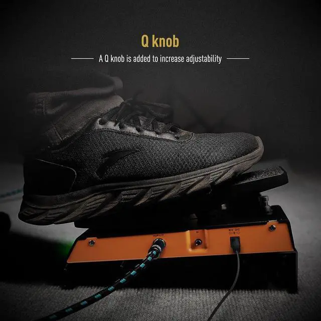 Alt view image 4 of 7 - Wah Active Volume Pedal, Wah & Volume 2 in 1 Combo Guitar Effects Pedal, Full-size Pedal - FlipWah