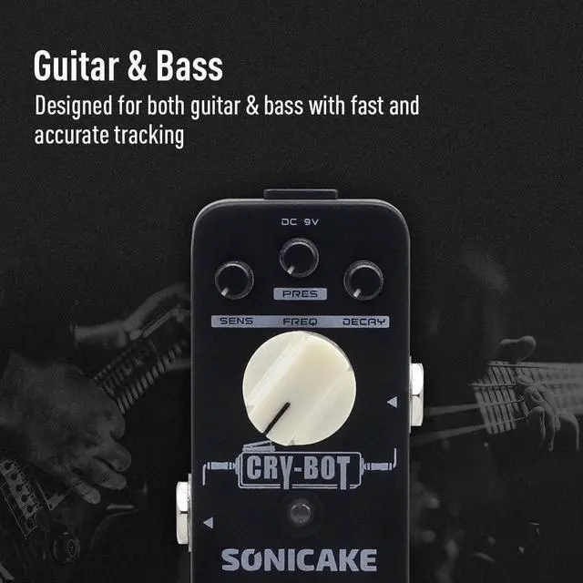 Alt view image 3 of 7 - Auto Wah Pedal Auto Wah Guitar Pedal Guitar Effect Pedal Envelope Filter Cry-Bot True Bypass