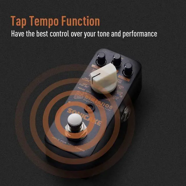 Alt view image 4 of 7 - Modulation Pedal Modulation Guitar Pedal Phaser Flanger Chorus Tremolo Vibrato Autowah Guitar Effects Pedal 11 Modes