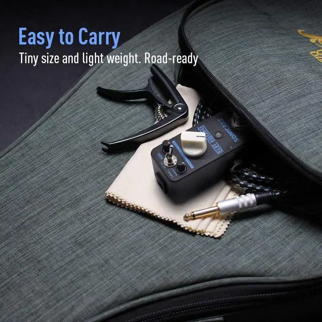 Alt view image 6 of 7 - Overdrive Pedal Overdrive Guitar Pedal Guitar Effects Pedal Vintage Dumble Blues Analog Blue Skreamer True Bypass