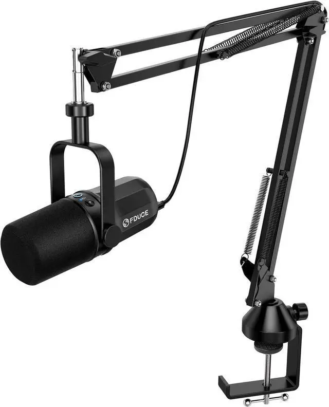 Main image of SL40+ Dynamic Podcast Microphone,USB/XLR Microphone kit for Streaming&Gaming,Boom Arm Stand Mic,Built-in Headphone Output,Mute Button,gain Button