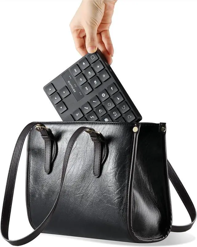 Alt view image 5 of 5 - Bluetooth Keypad for iPad Procreate, Wireless Rechargeable Keyboard for Procreate, and Drawing Shortcuts for iPad and Graphic Tablets (Black)