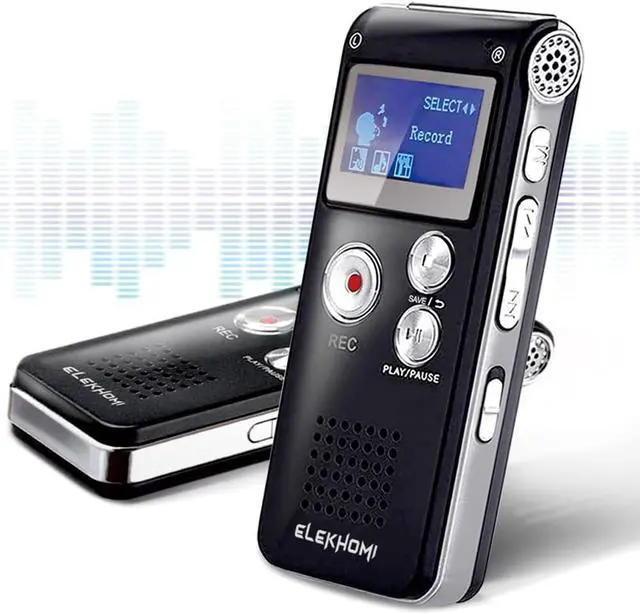 Main image of 32GB Digital Voice Recorder - Voice Activated Recorder with Playback Upgraded Portable Tape Recorder for Lectures, Meetings, Interviews, Audio Recorder Dictaphone USB, MP3, Password