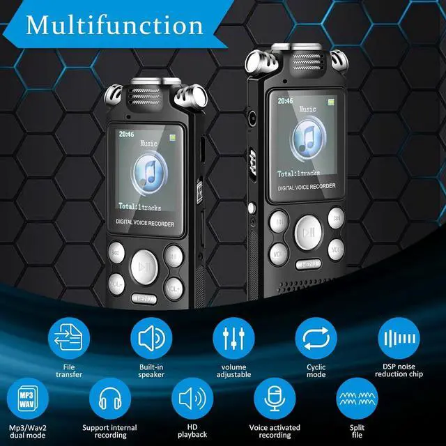 Alt view image 5 of 7 - 5 Pcs 16GB Ghost Hunting Kit Includes Digital Voice Recorders with 4 LED Cat Balls Motion Activated Cat Ball Voice Activated Recorder with Playback for Pet Cat Dog Animals