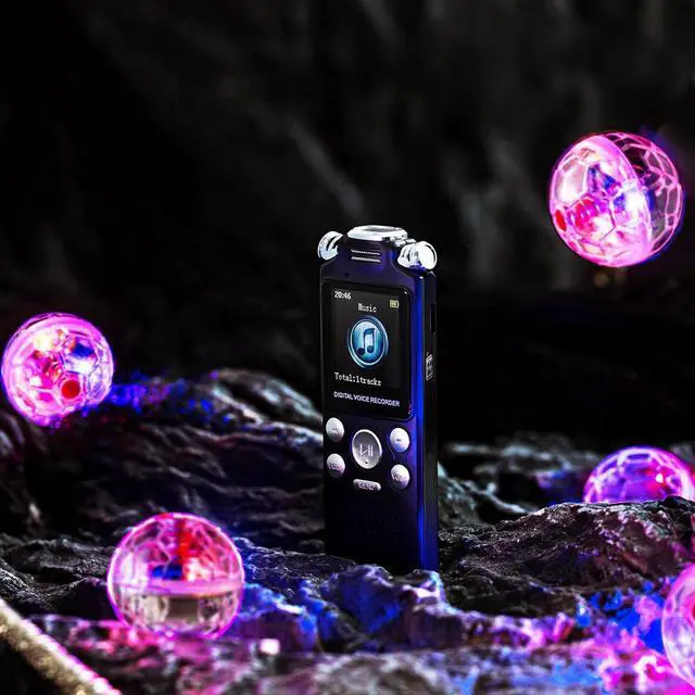 Alt view image 6 of 7 - 5 Pcs 16GB Ghost Hunting Kit Includes Digital Voice Recorders with 4 LED Cat Balls Motion Activated Cat Ball Voice Activated Recorder with Playback for Pet Cat Dog Animals