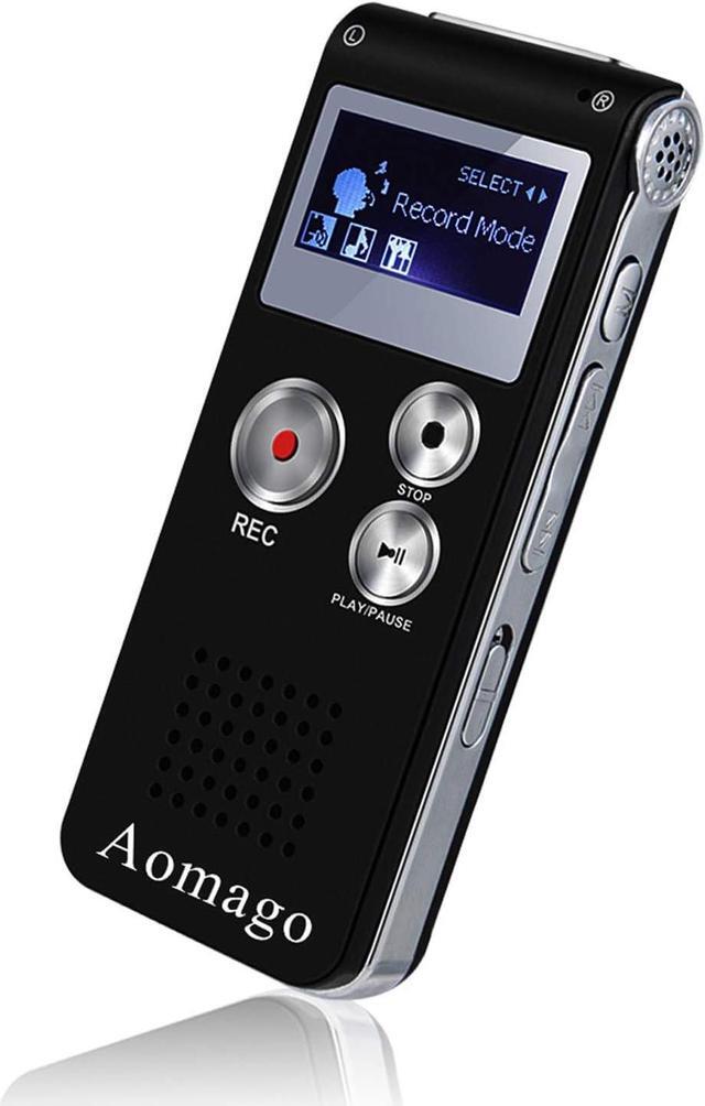 Main image of 64GB Digital Voice Recorder Voice Activated Recorder for Lectures, Meetings, Interviews  Audio Mini Recorder Portable Tape Dictaphone with Playback, USB, MP3
