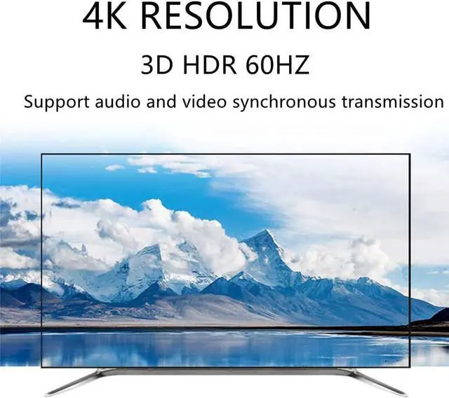 Alt view image 2 of 7 - 2Pack D-Type HDMI Coupler, HDMI Panel Mount Connector, Female to Female 4K Pass Through Adapter, HDMI Bulkhead Extension 4K 60hz 3D and HDR