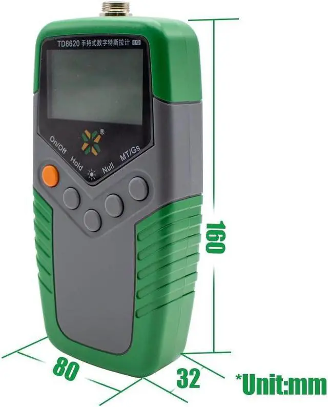 Alt view image 3 of 6 - Handheld Digital Tesla Meter High Precision Gaussmeter Fluxmeter Surface Magnetic Field Tester with Probe 0-2400mT
