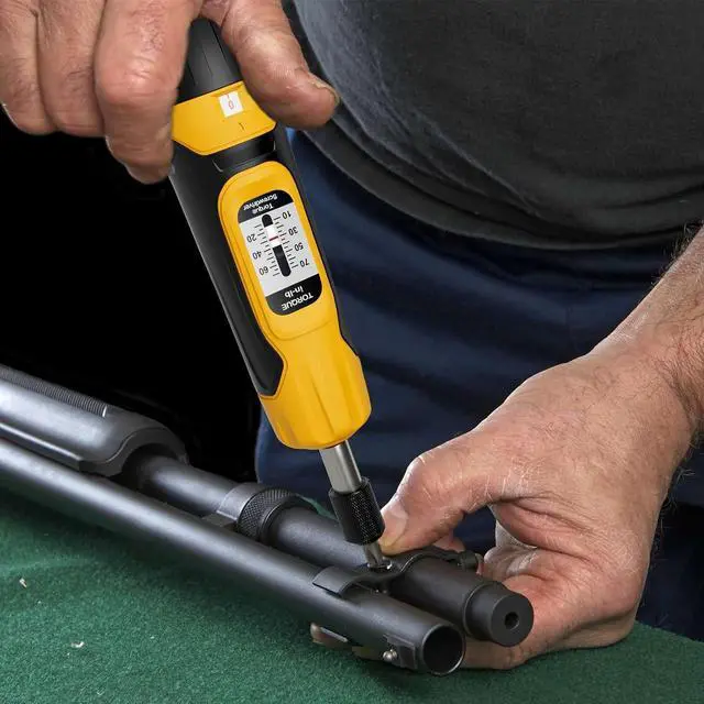 Alt view image 6 of 7 - Torque Screwdriver, 10-70 in-lbs Torque Wrench Screwdriver Set, 1/4 Drive Inch Pound Torque Screwdriver with 20 S2 Bits and Case for Tools, Bike Repairing and Mounting