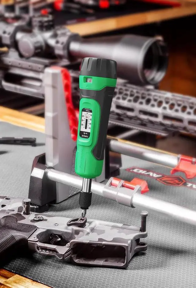 Alt view image 5 of 7 - Torque Screwdriver, 1/4" Drive Screwdriver Torque Wrench 10-70 Inch Pounds, Torque Screwdriver Wrench Set, 20 Pcs Torque Wrench Bits Set for Bike,Tool,Maintenance