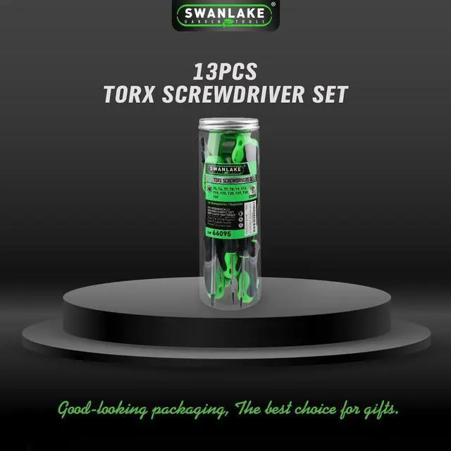 Alt view image 7 of 7 - Magnetic Torx Screwdriver Set - 13 Pieces - T5 to T40 Star Screwdrivers