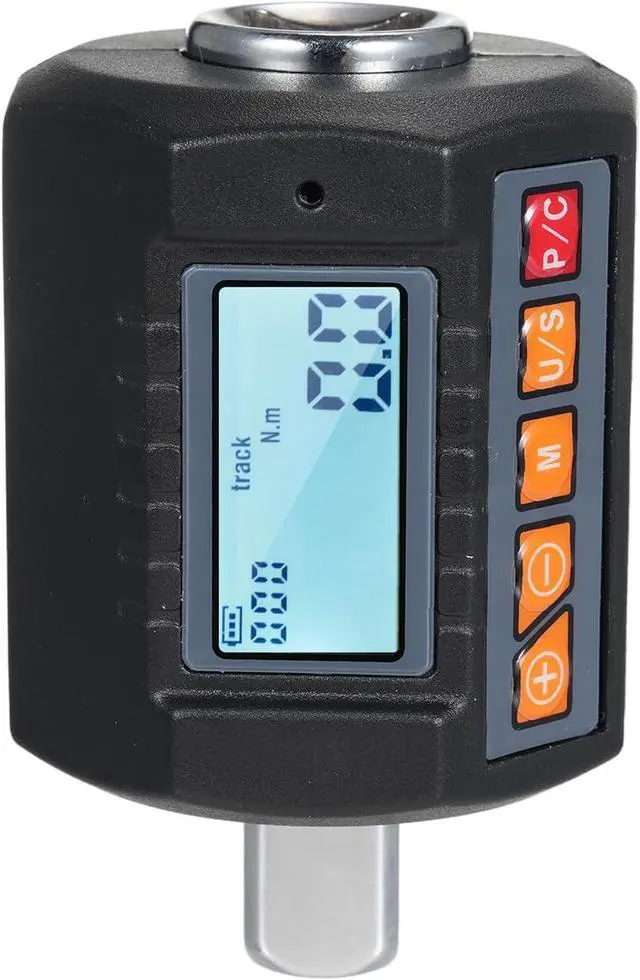 Alt view image 5 of 7 - Digital Torque Wrench Adapter, 1/2'' Torque Wrench Converter Drive Include 3/8'' and 1/4'' Torque Adapters, Torque Test Meter with Alert Signals, Calibrate Digital (7.4-250.8 ft-lb/10-340 Nm)