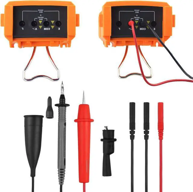 Alt view image 4 of 6 - BT-6688B Megohmmeter 200 Gig Ohm Digital Insulation Resistance Tester, 500V/1kV/2.5kV/5kV Test Voltage, Auto Ranging, Backlight Display