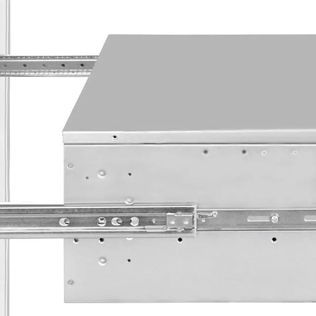 Alt view image 3 of 5 - SilverStone Technology RMS06-22 Ball Bearing Sliding Rail kit for RM400/RM41/RM42 Cases, SST-RMS06-22-X