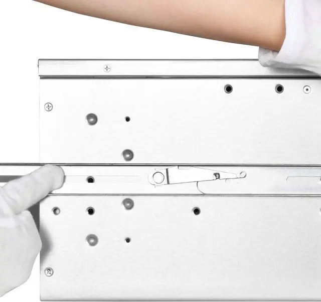 Alt view image 5 of 5 - SilverStone Technology RMS06-22 Ball Bearing Sliding Rail kit for RM400/RM41/RM42 Cases, SST-RMS06-22-X