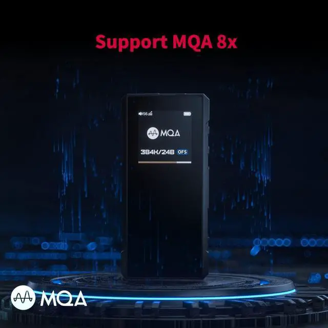 Alt view image 3 of 6 - FiiO BTR7 Headphone Amp Bluetooth Receiver High Resolution Portable DAC Supports MQA/LDAC/aptX HD 384K/32Bit DSD256 for Phone/PC/Car/Home Audio