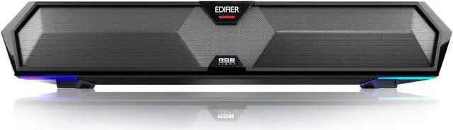 Main image of MG300 Computer Sound Bar: Loud Speakers with Deep Bass - Switch RGB Built-in Microphone for Gaming Speakers Wireless Bluetooth 5.3 & USB Adapter PC Sound Bar for Desktop